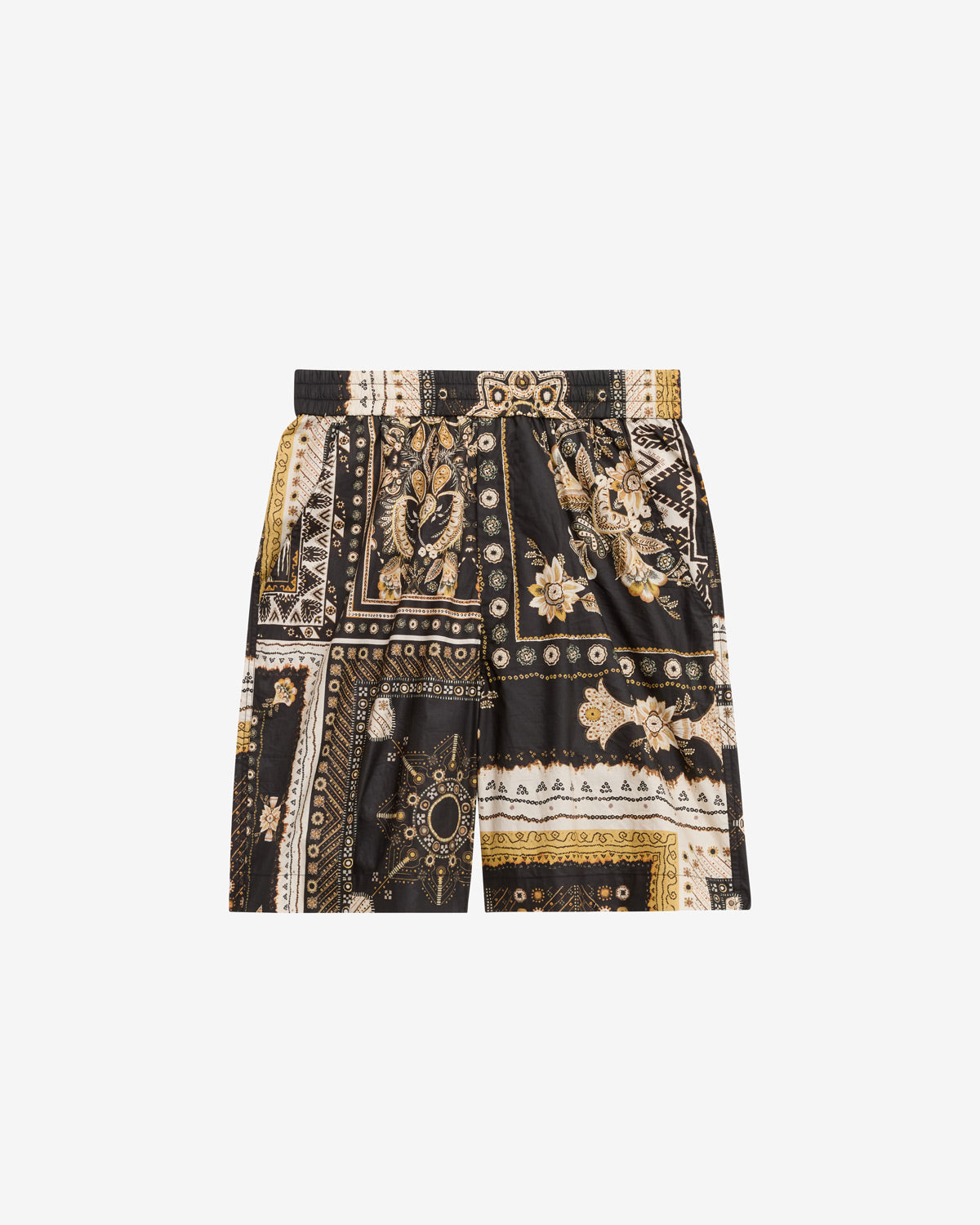 Shorts gregorian Man Black-ochre 4