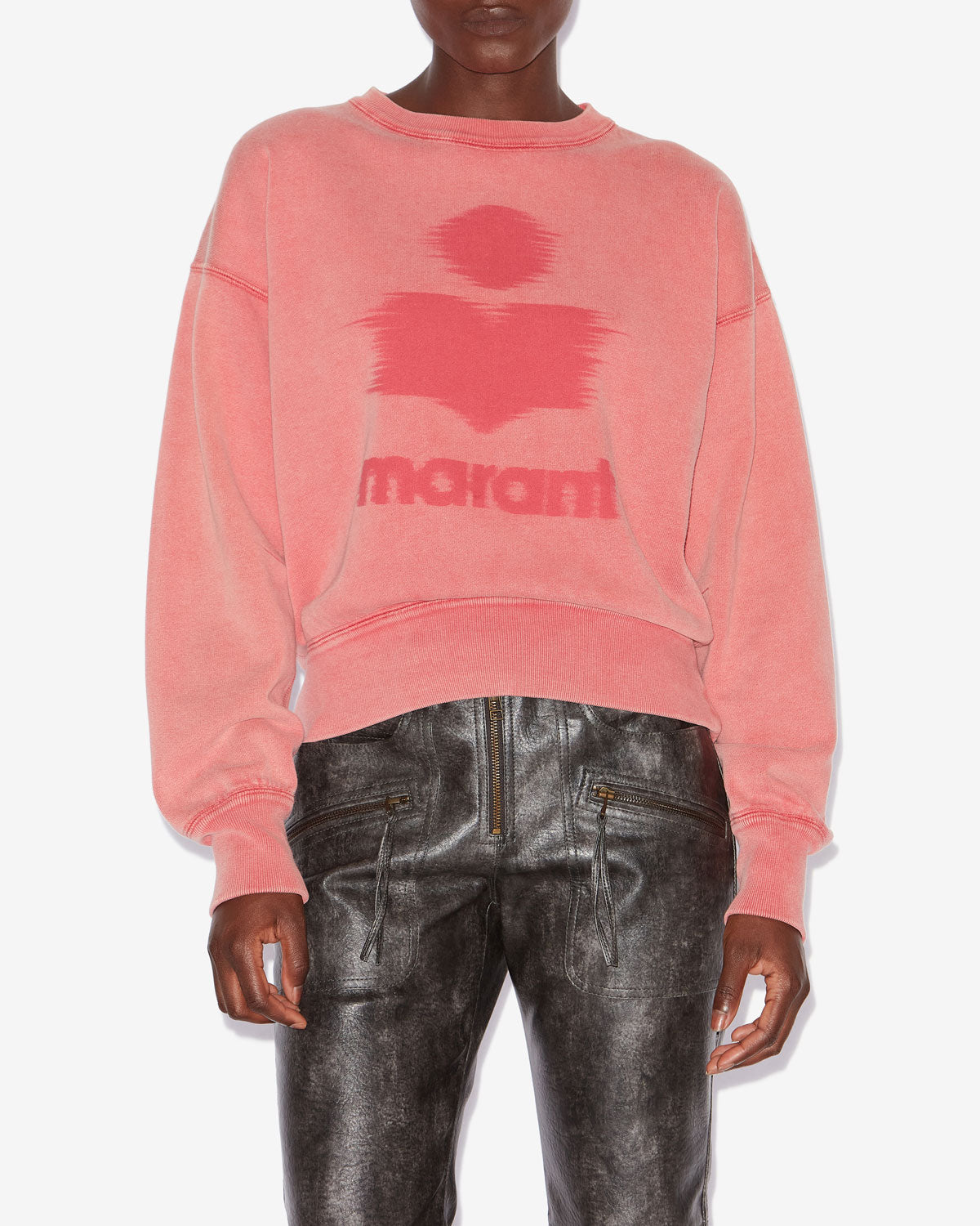 Sweatshirt mobyli Woman Coral 5