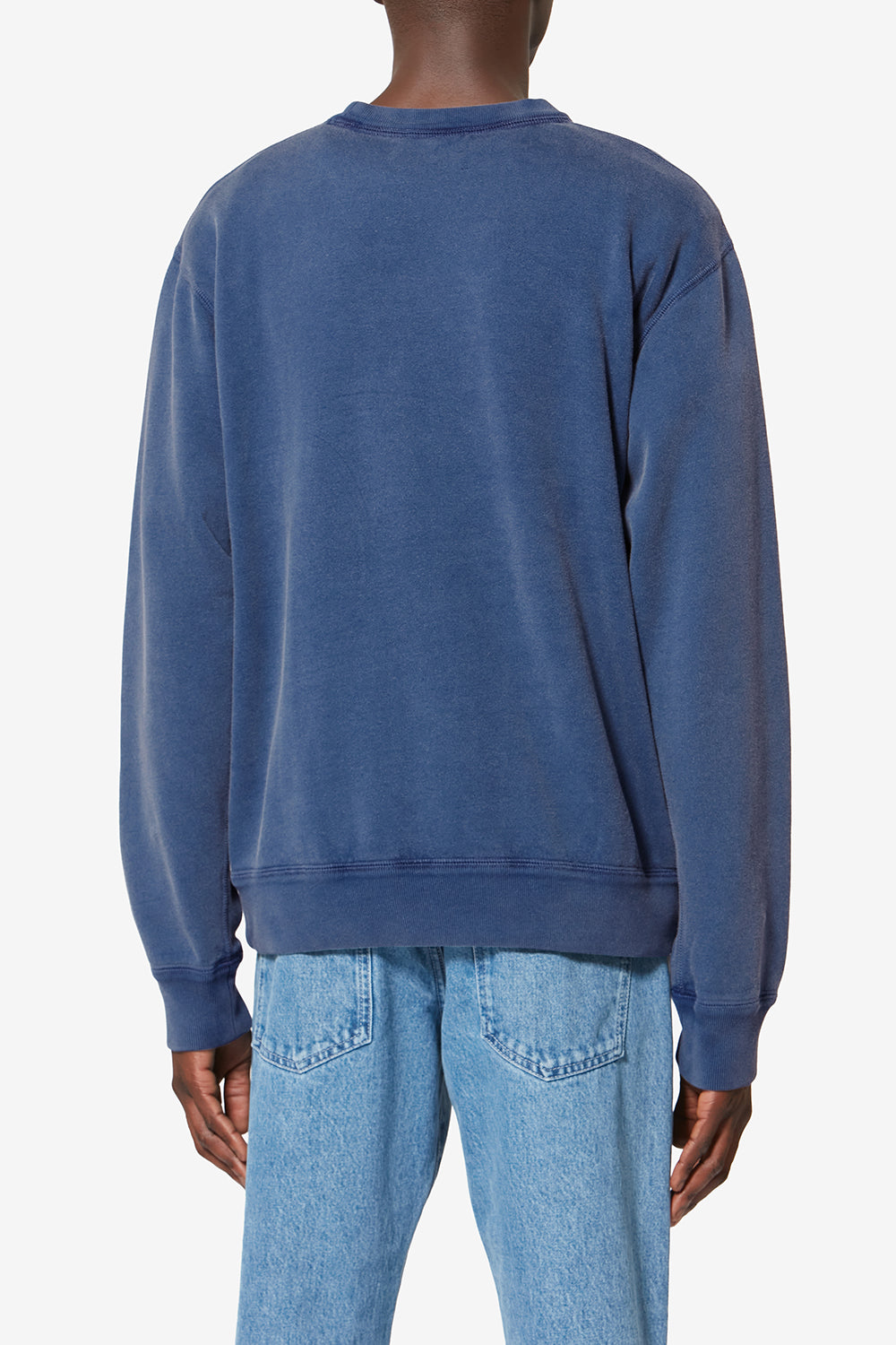 Sweatshirt en coton à logo mikoy - Bleu indigo - Man - 5