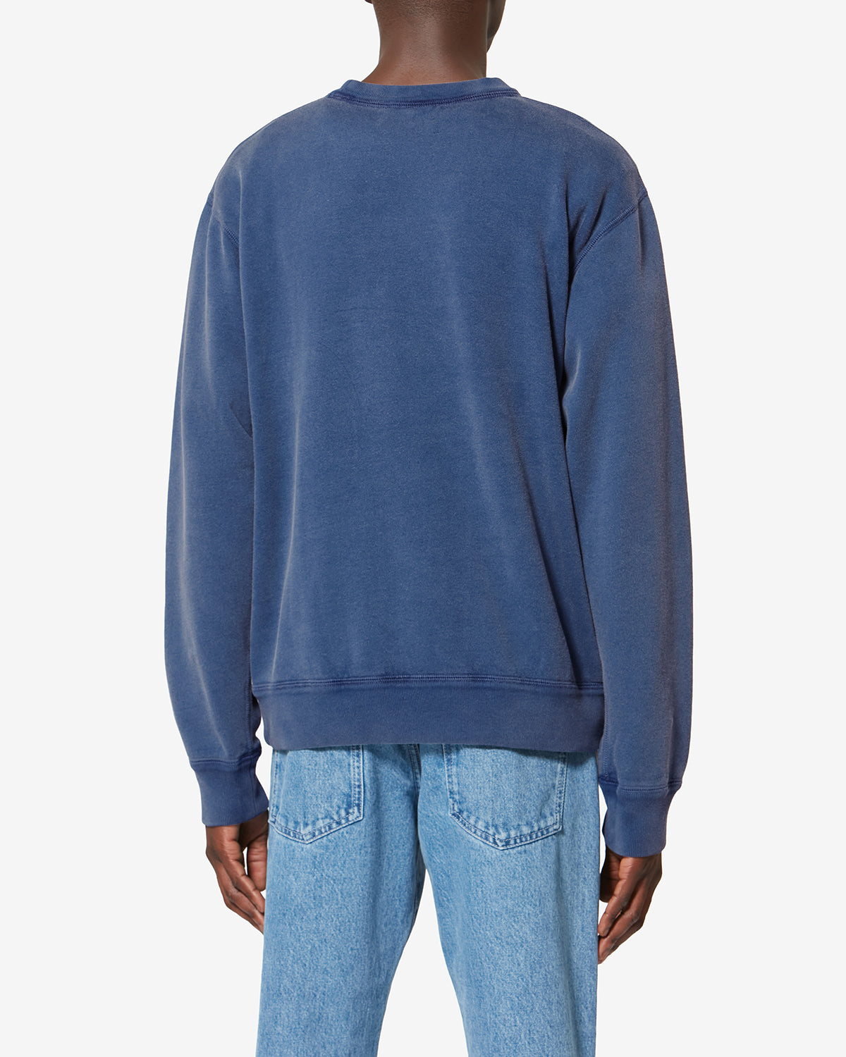 Baumwoll-sweatshirt mikoy mit logo - Indigo - Man - 4