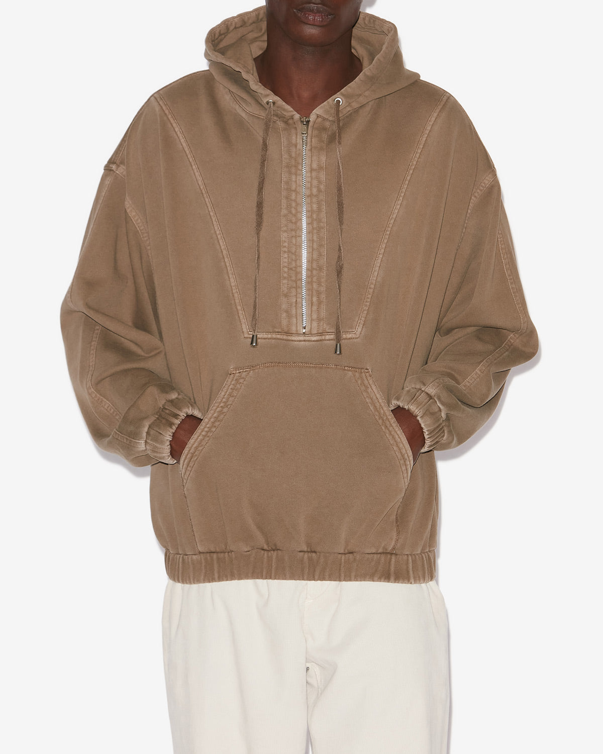 Yanis sweatshirt Man Khaki 4