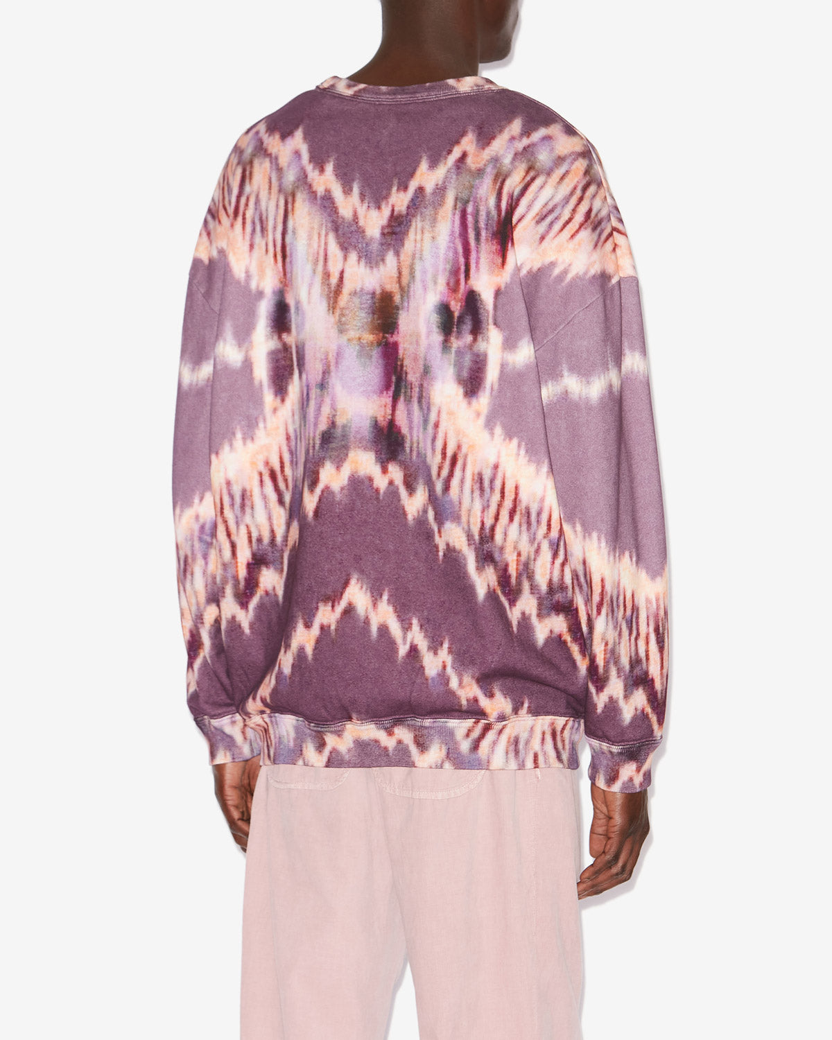 Sweatshirt dobbie Man Faded purple 4