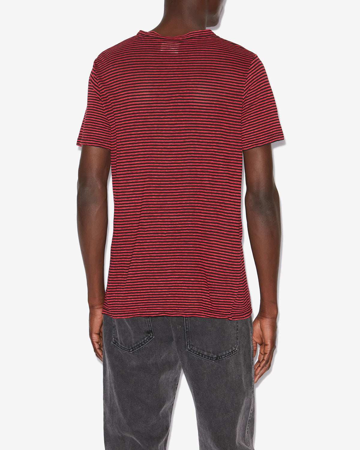 T-shirt leon Man Rosso 3