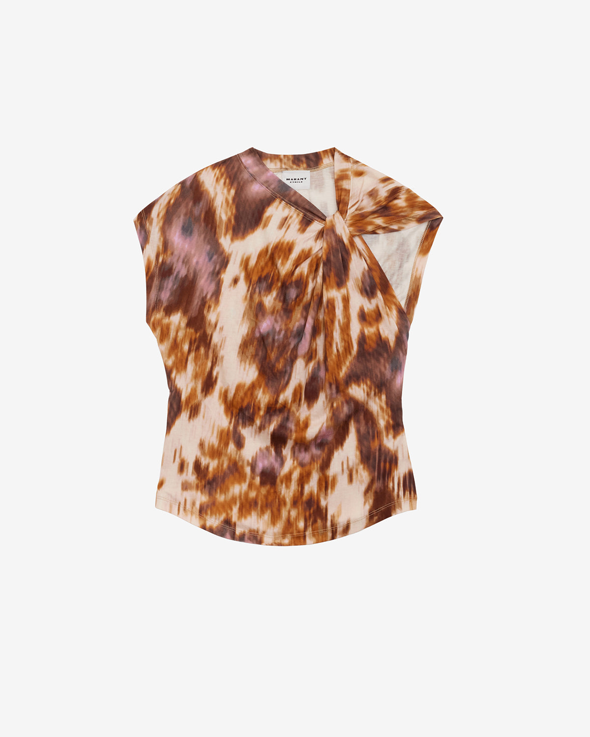 Camiseta nayda Woman Ecru-ochre 1