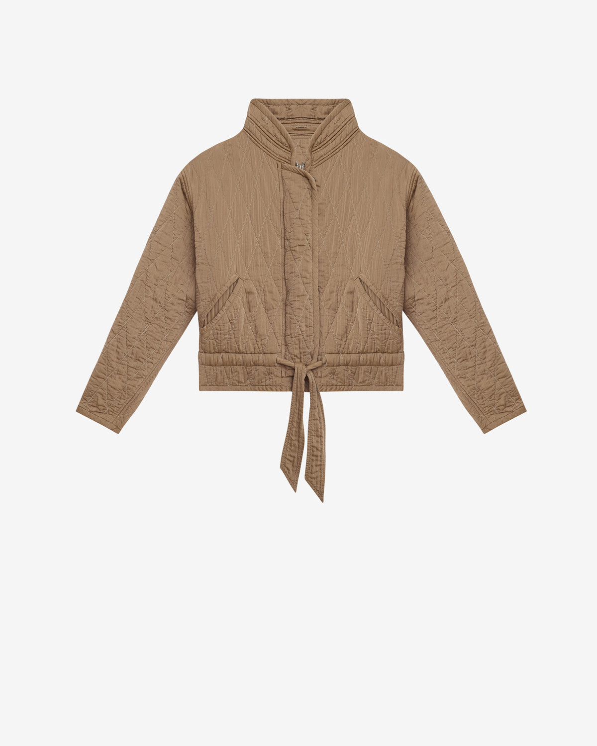 Selane short adventurer style jacket - Khaki - Woman - 2