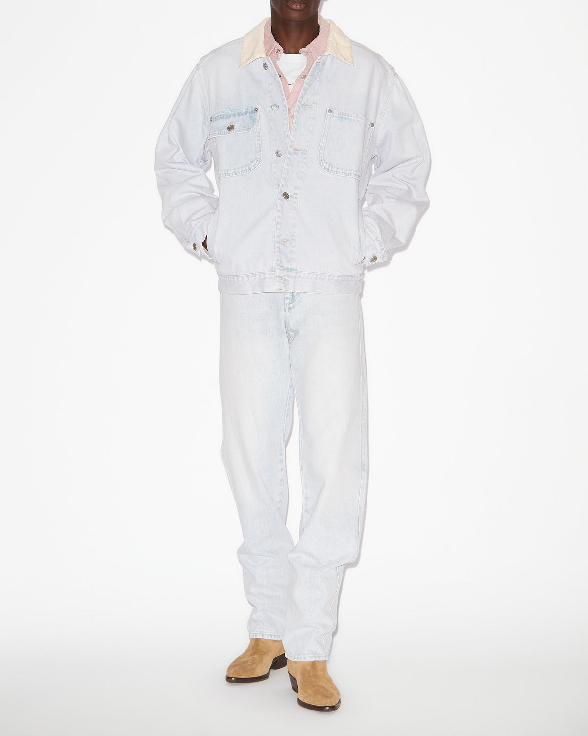 Jotham jacket Man Light blue 4