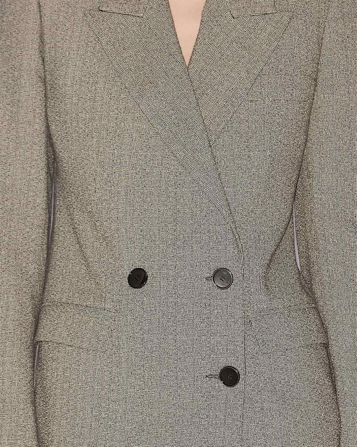 Veste irma Woman Noir et écru 2