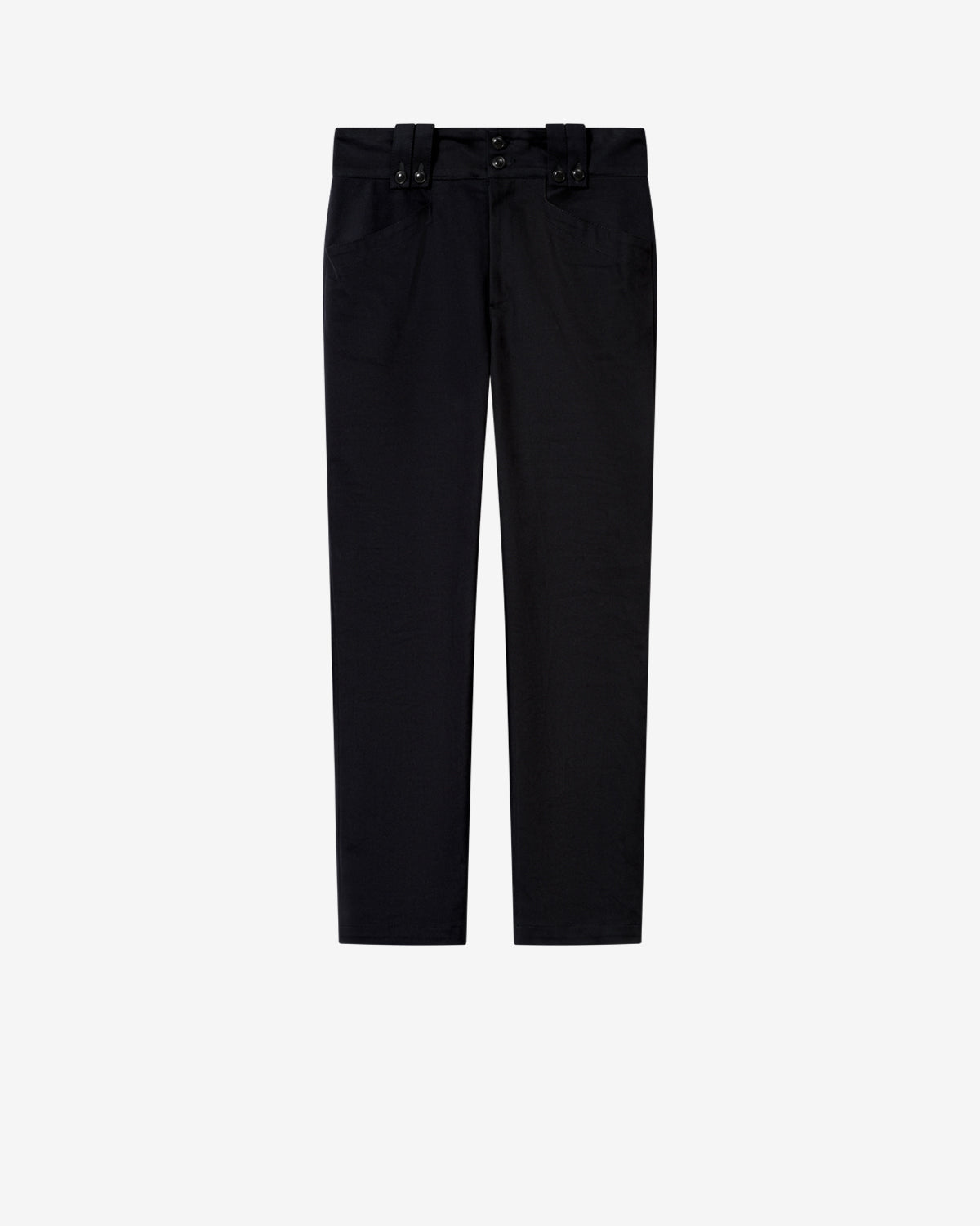 ISABEL MARANT ÉTOILE マランエトワール コットンパンツ 黒 ウィメンズ プレタポルテ | イザベル マラン 公式オンラインストア