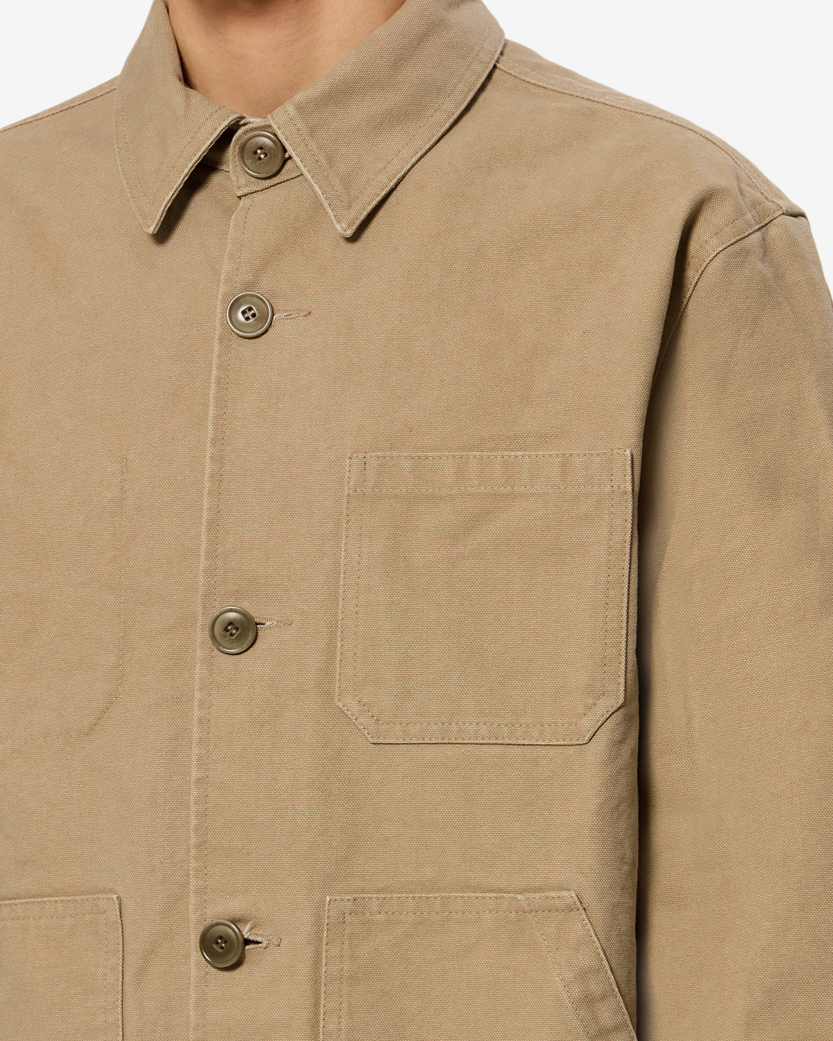 ISABEL MARANT アイボリー コットンテーラードジャケット Men's Designer Coats & Jackets | ISABEL MARANT Official Online Store