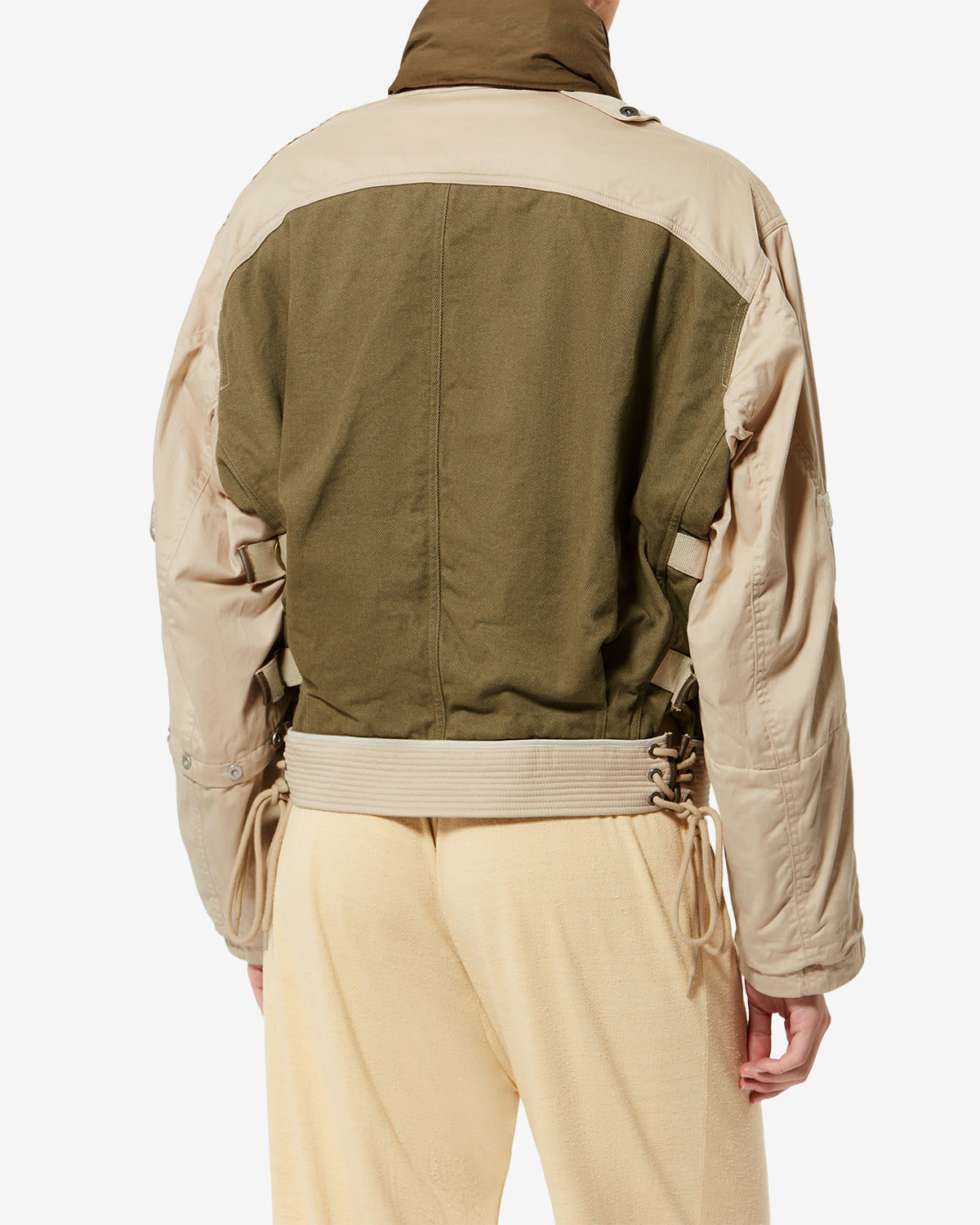 JUSGLITTY カーキ ブルゾン S JULISSA JACKET Woman khaki | ISABEL MARANT Official online store
