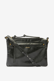 Sac bandouliere winna day en cuir - Noir - Woman