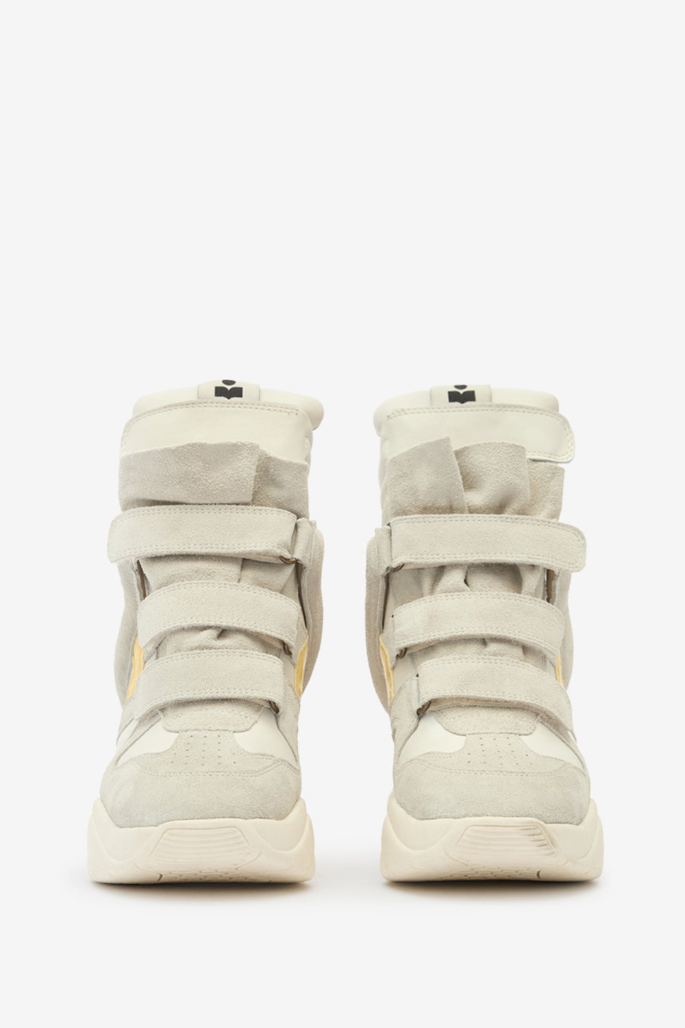 Baskets balskee en cuir - Craie-beurre - Woman - 4