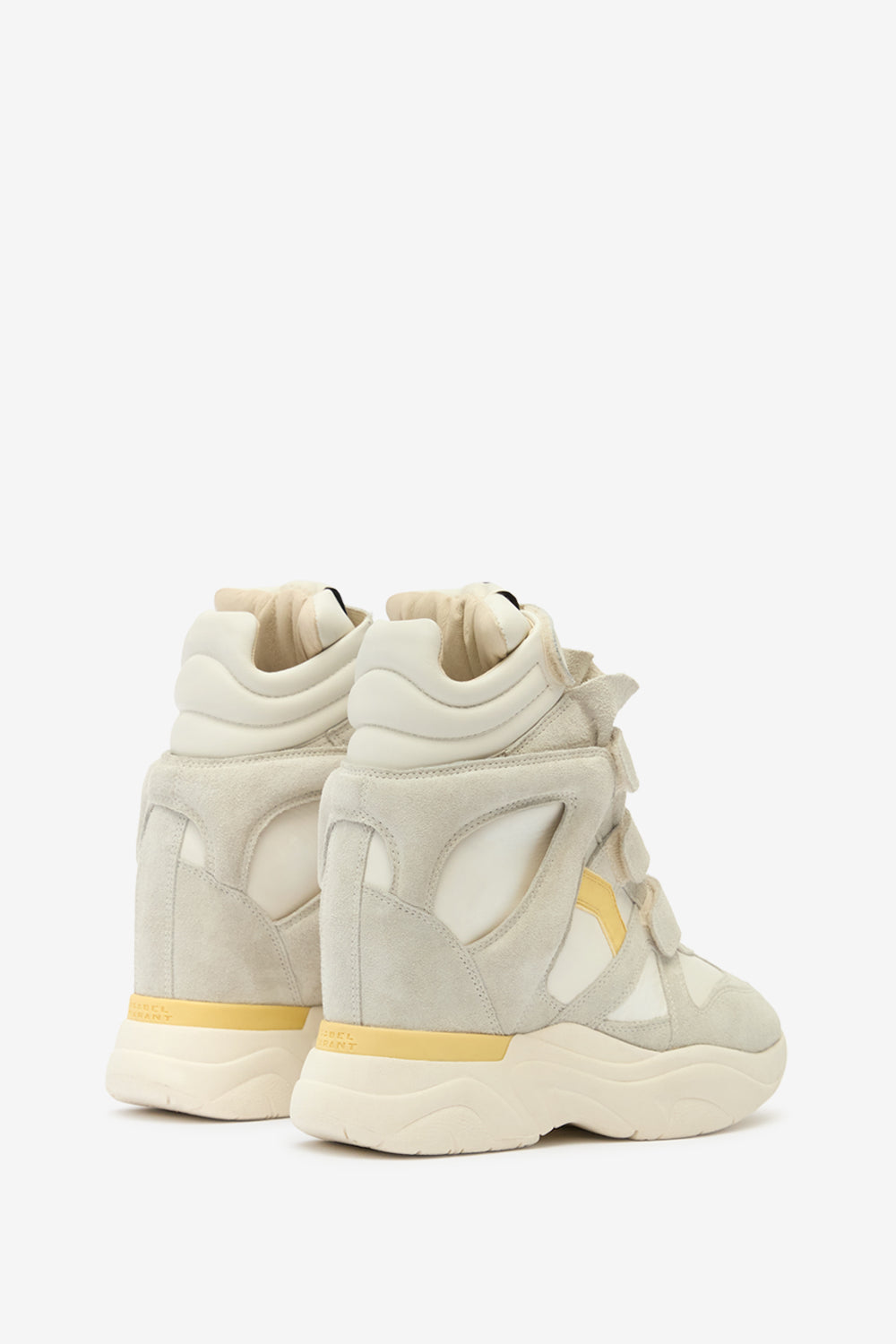 Baskets balskee en cuir - Craie-beurre - Woman - 2