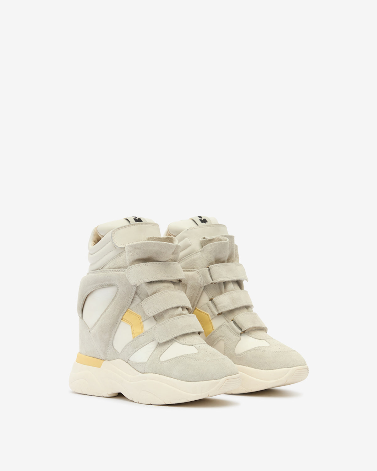 Baskets balskee en cuir - Craie-beurre - Woman - 3