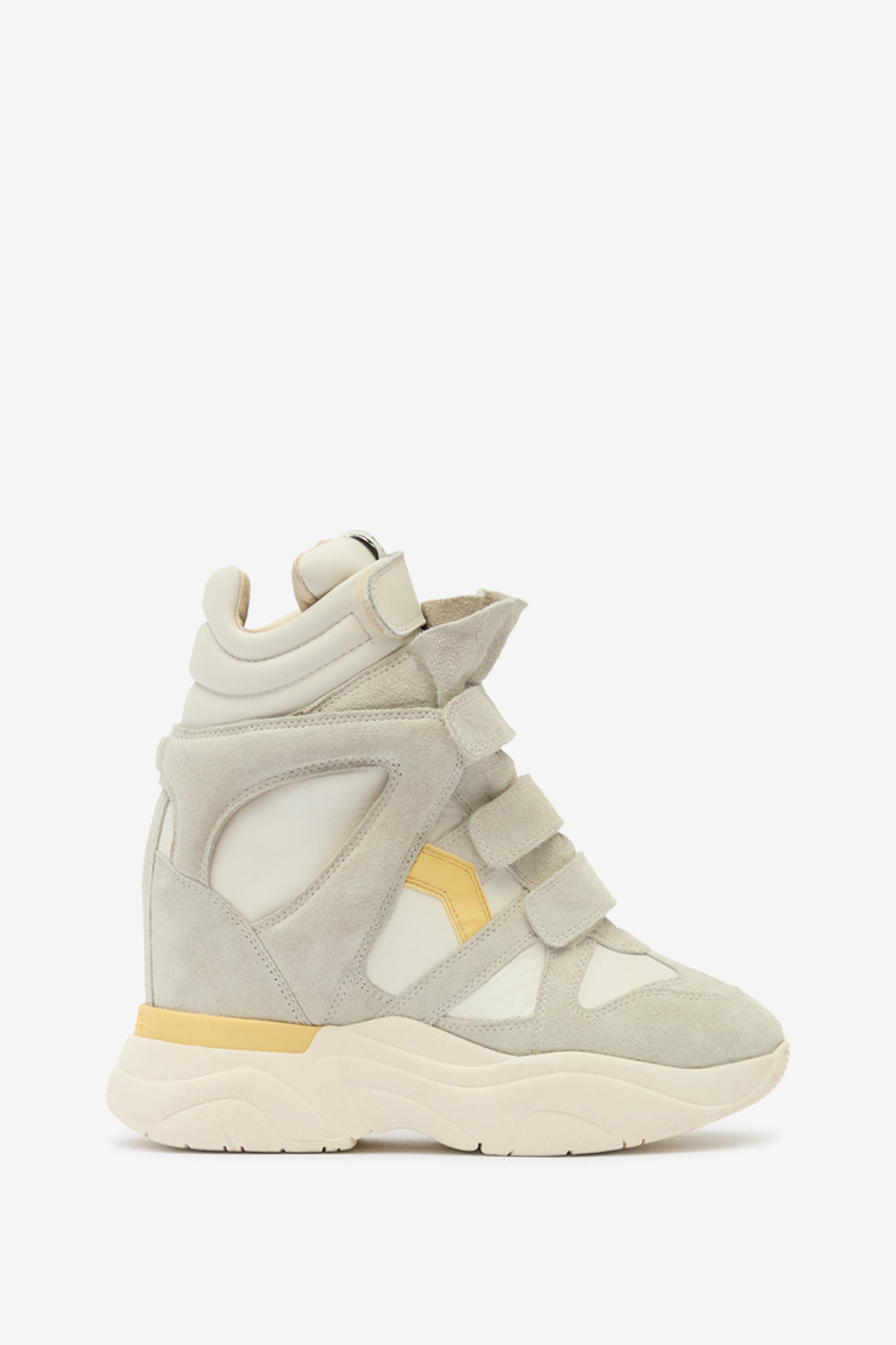 Baskets balskee en cuir - Craie-beurre - Woman - 1