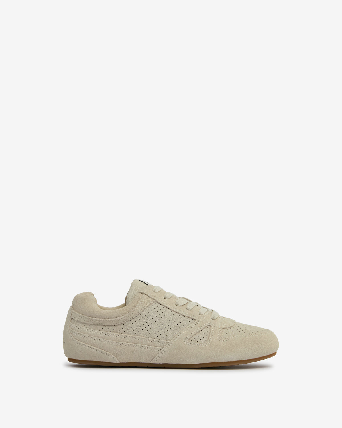 Senny low suede leather sneakers - Chalk - Woman - 1