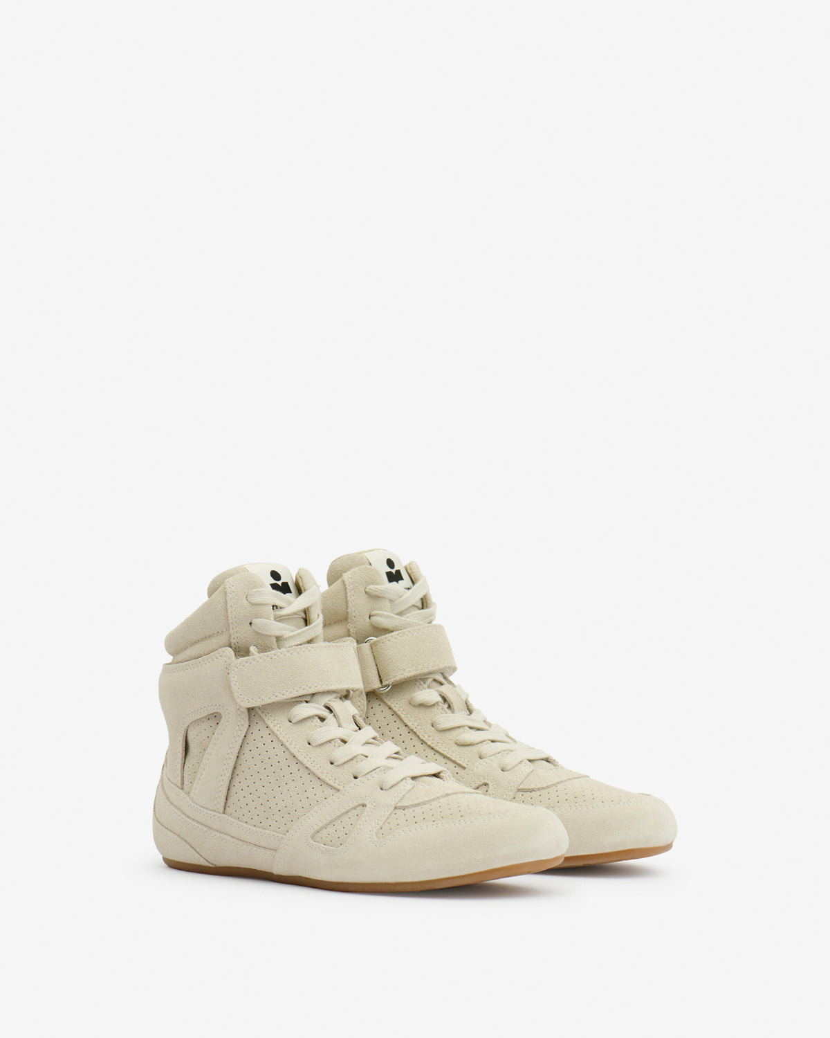 Sneakers senny high in pelle scamosciata - Beige - Woman - 3