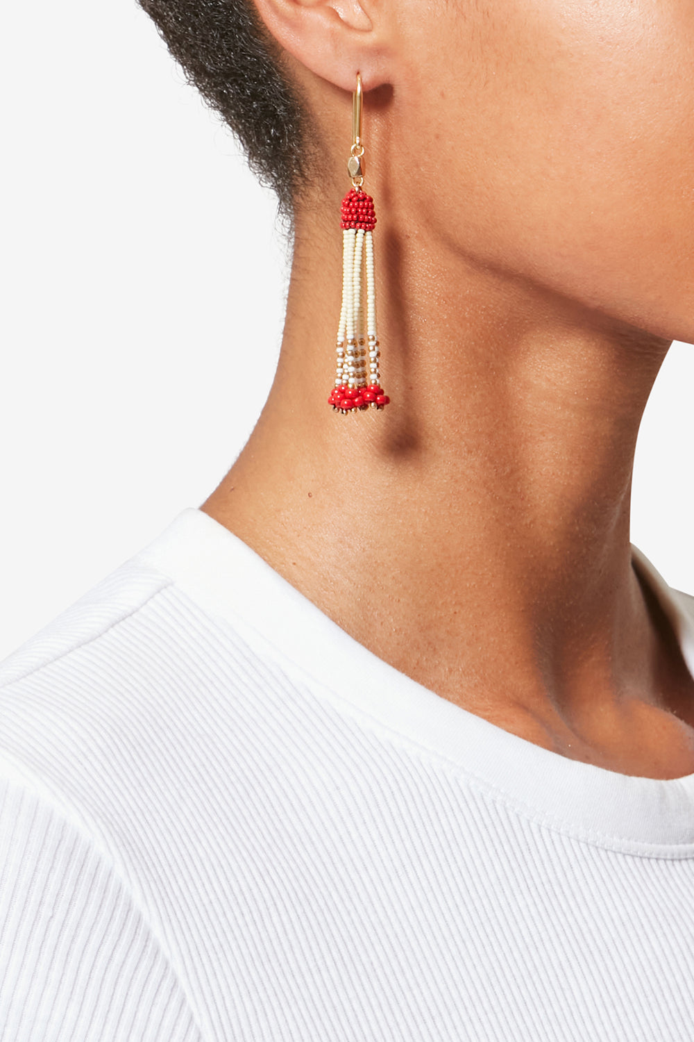 Ohrringe nina - Cream - Woman - 2