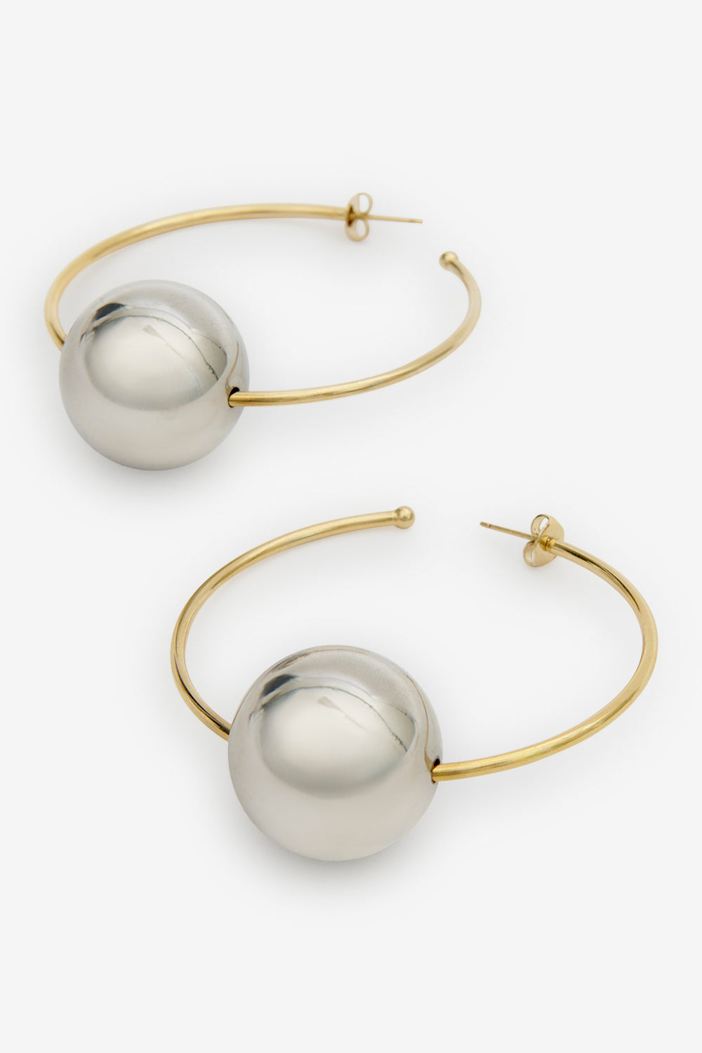 Orecchini elina - Gold-silver - Woman - 3