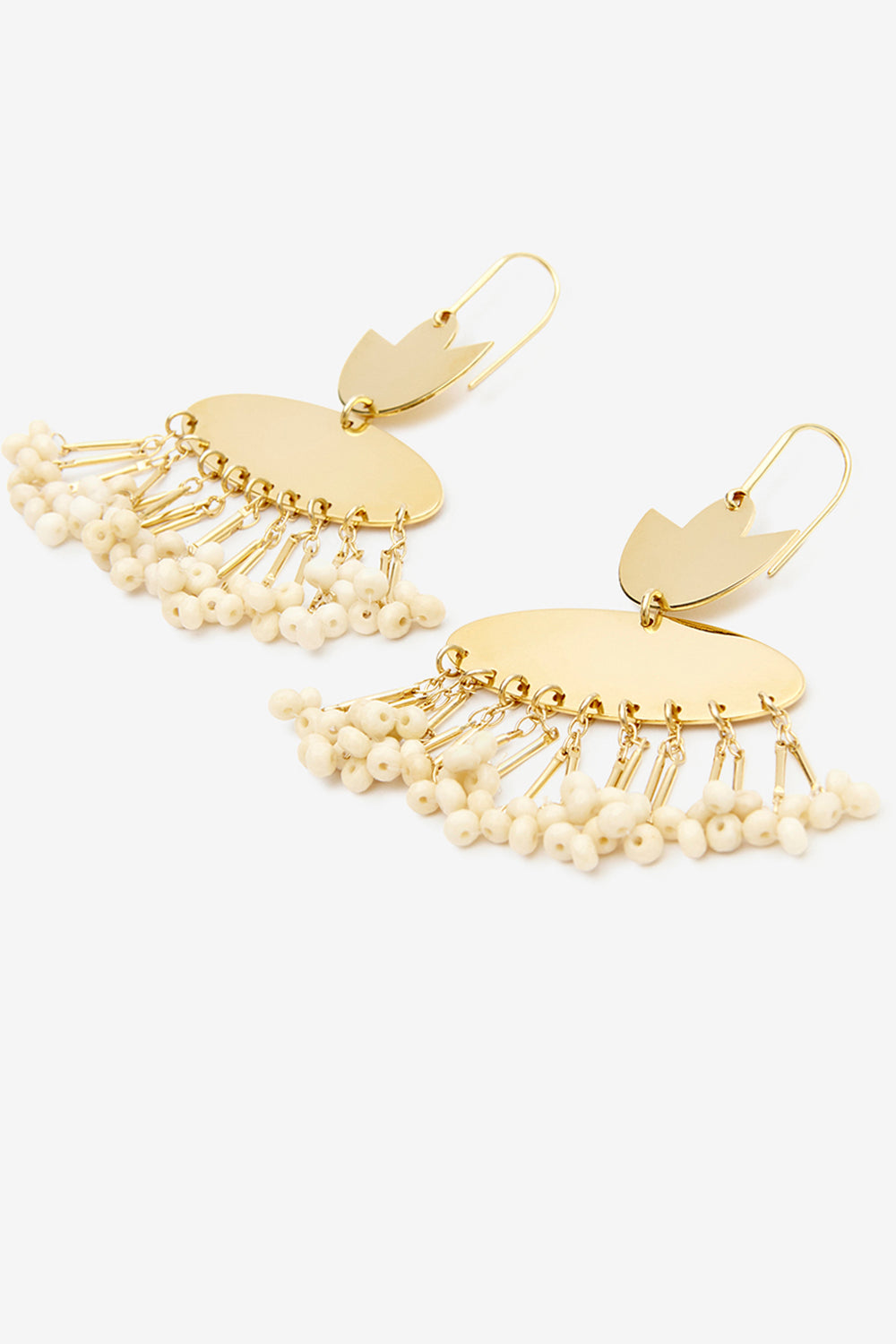 Orecchini nora - Ecru - Woman - 3