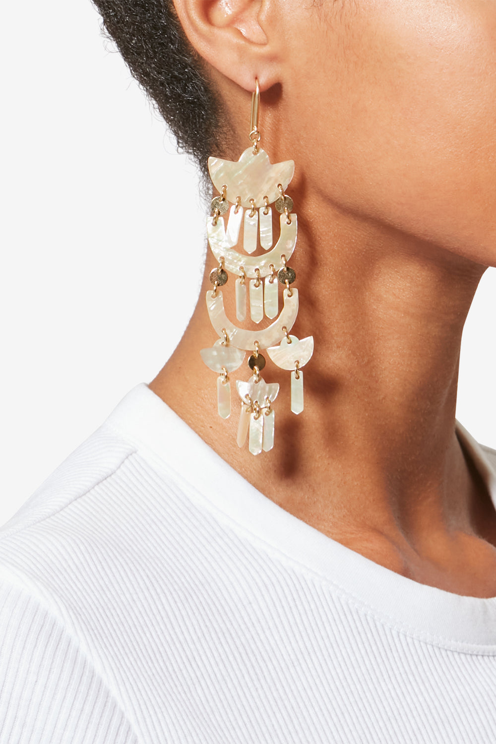 Yue earrings - Lotus - Woman - 2