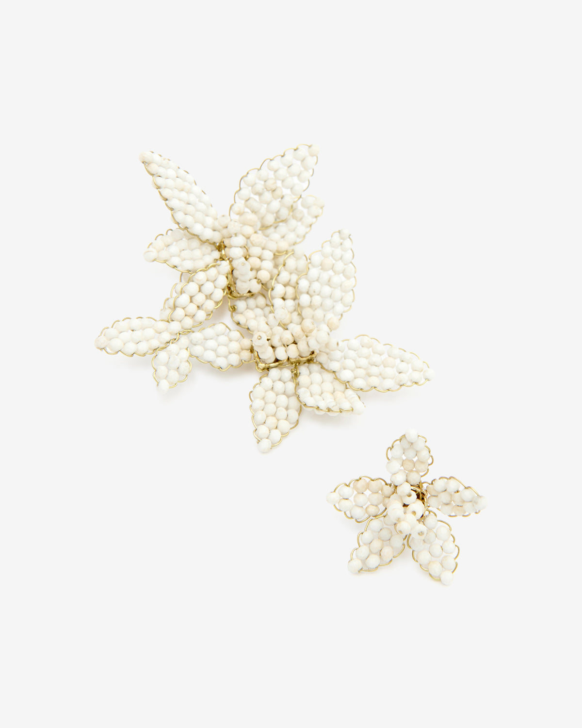 Boucles d'oreille loli - Écru - Woman - 3