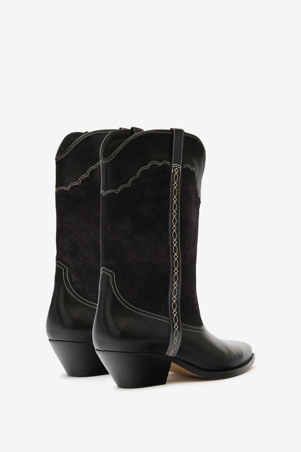 Botas duerto de ante - Negro - Woman - 2