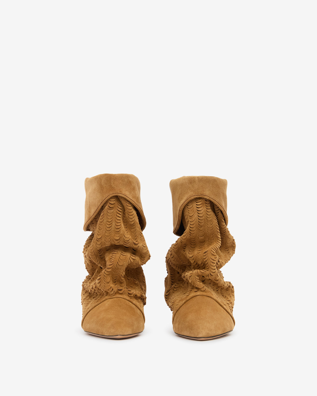 Edrik leather boots - Cognac - Woman - 4