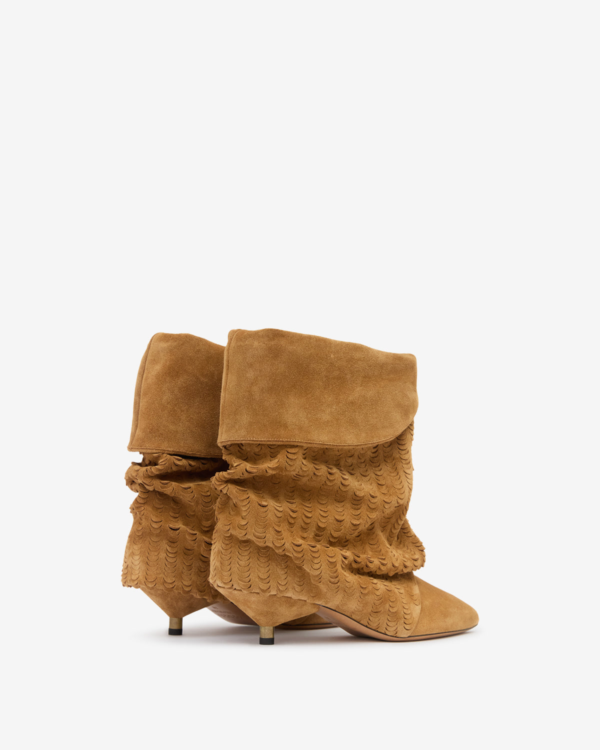 Edrik leather boots - Cognac - Woman - 2