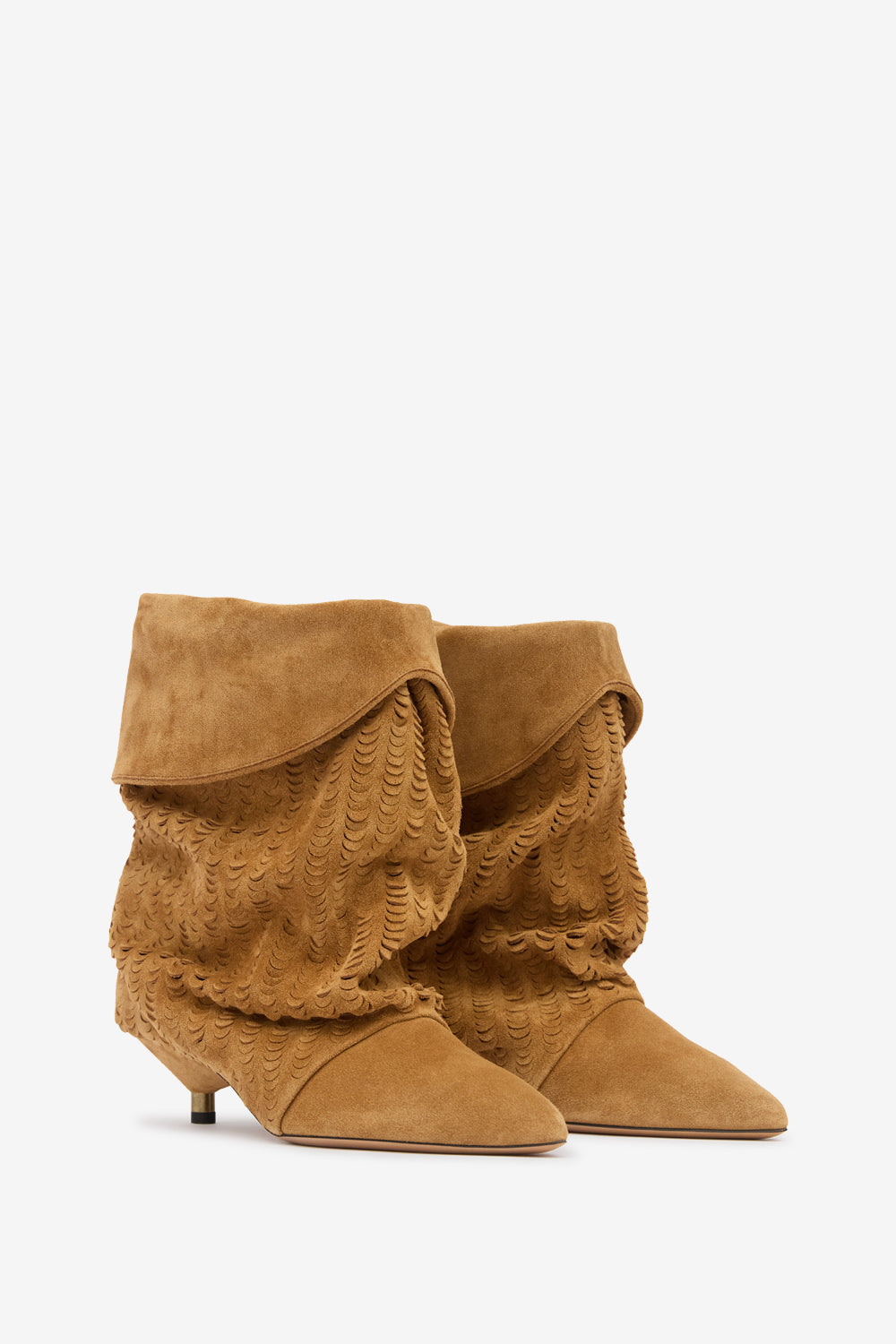 Edrik leather boots - Cognac - Woman - 3