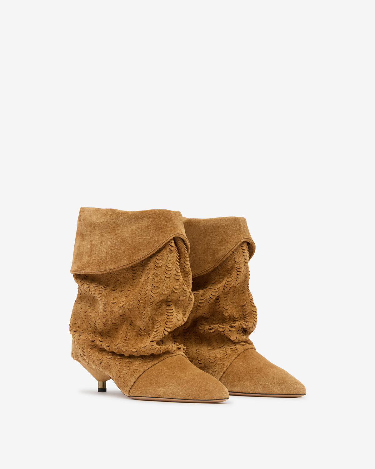 Edrik leather boots - Cognac - Woman - 3