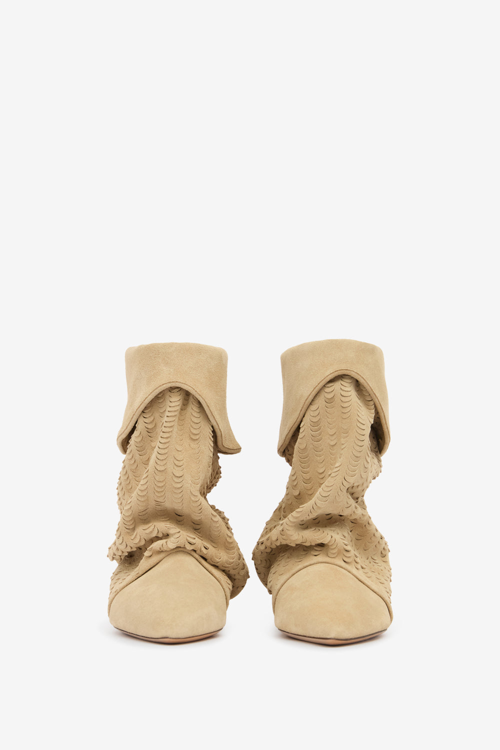 Edrik leather boots - Deep beige - Woman - 4