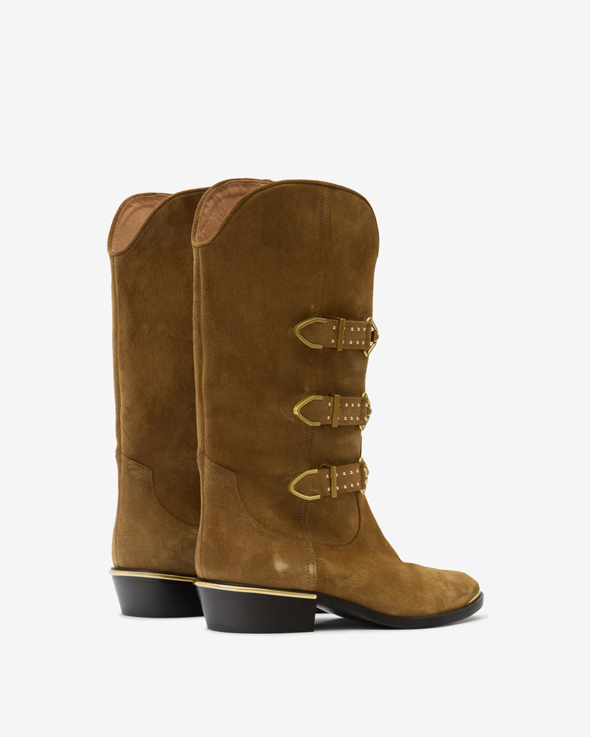 Botas bajas mexia de ante - Taupe - Woman - 2