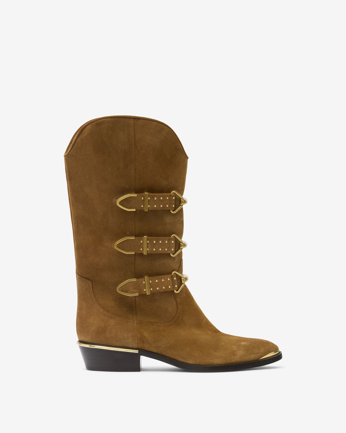 Botas bajas mexia de ante - Taupe - Woman - 1
