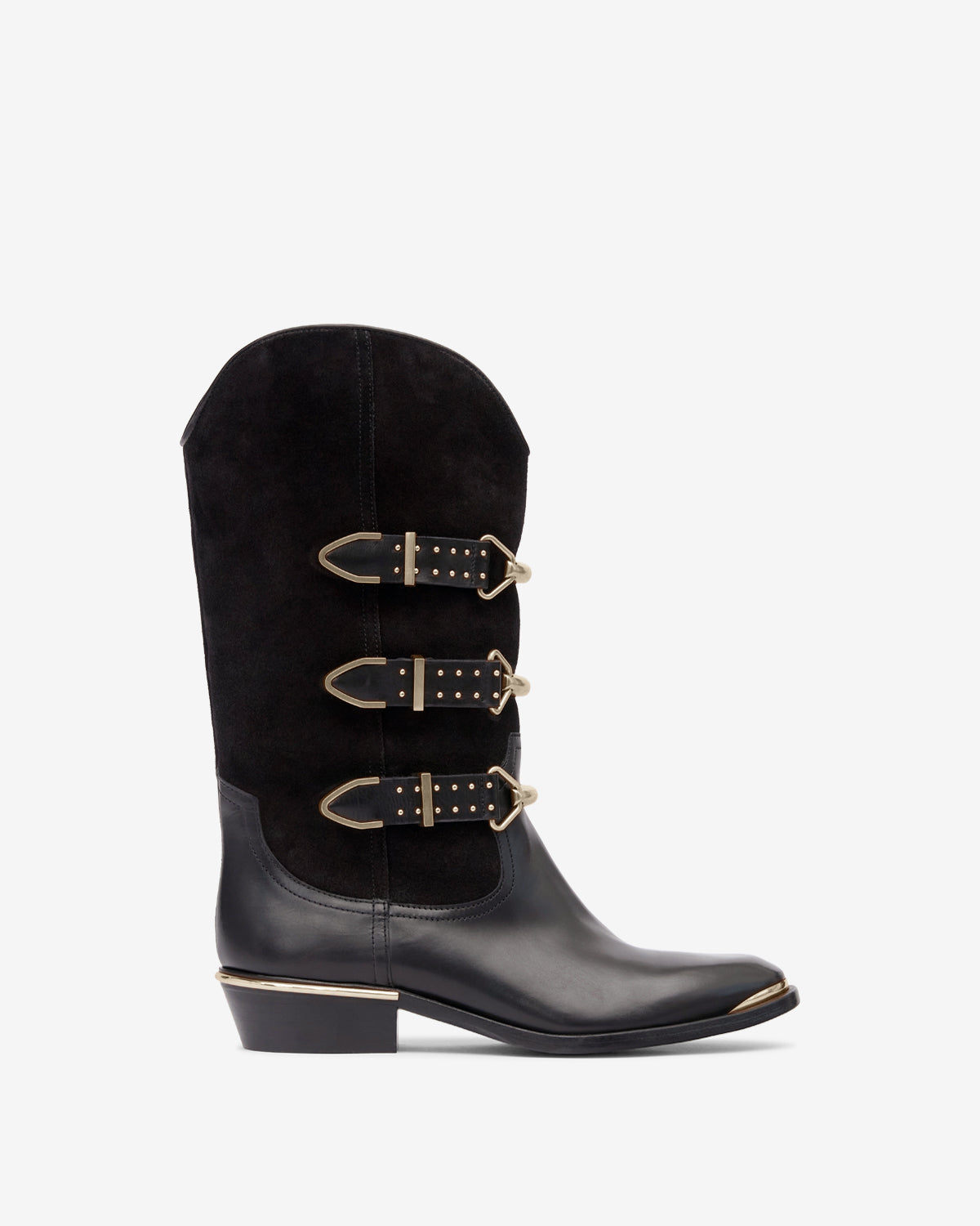 Stivali mexia in pelle scamosciata - Nero - Woman - 1