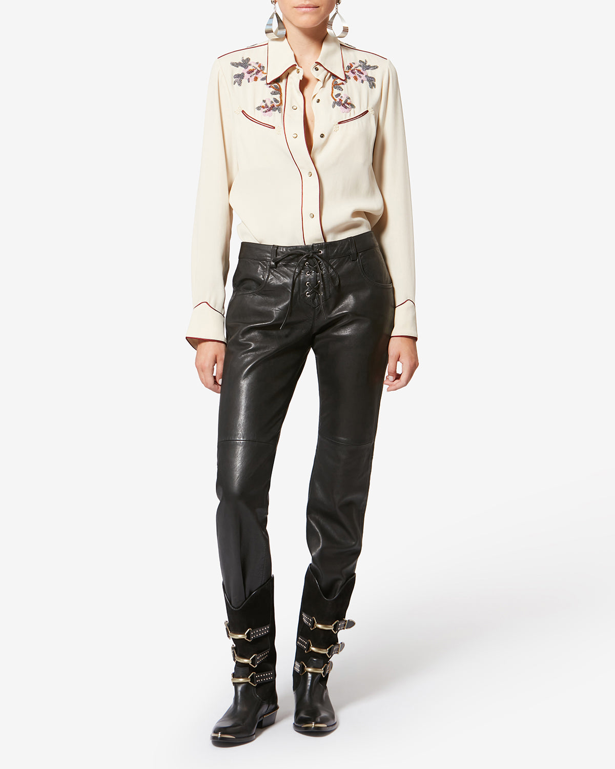 Stivali mexia in pelle scamosciata - Nero - Woman - 6