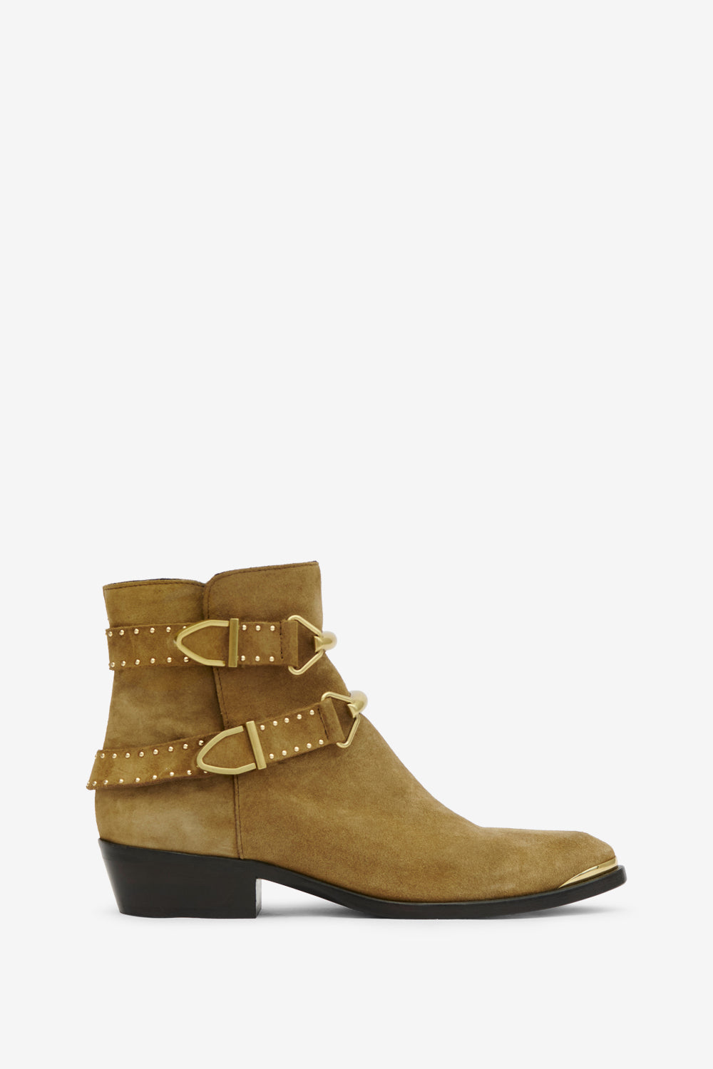 Stivali zalya  in pelle - Taupe - Woman - 1