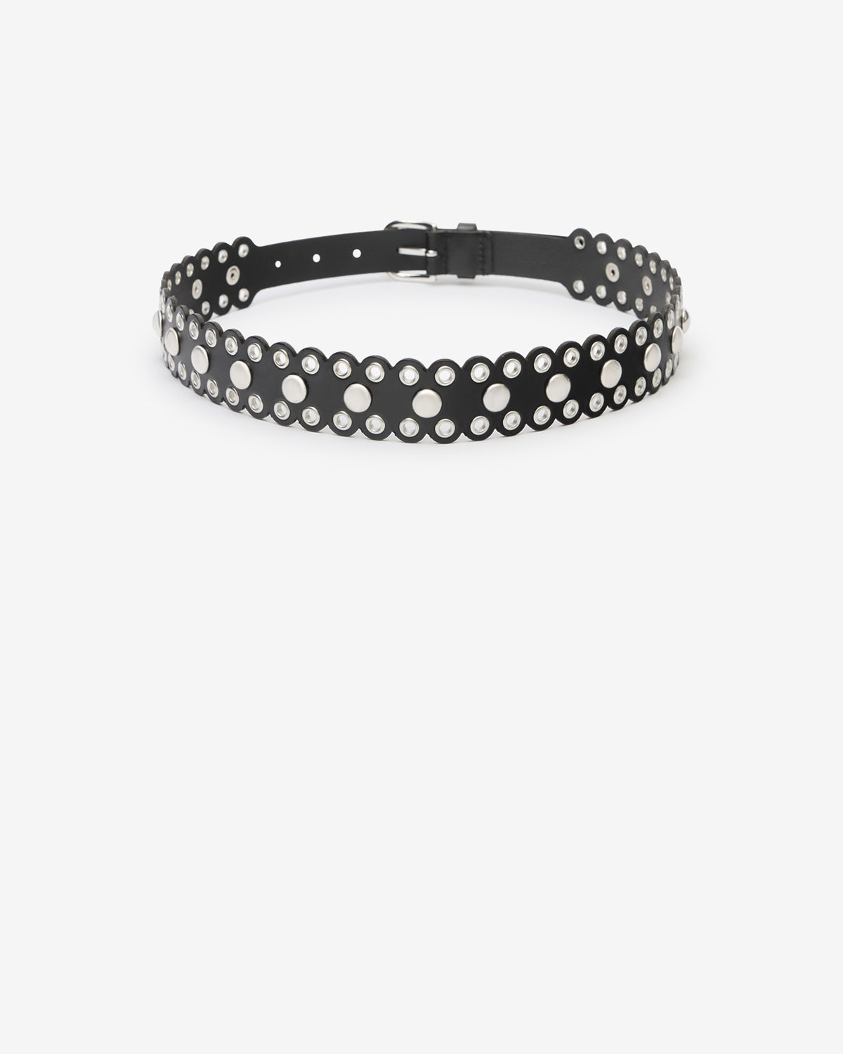 Zalla belt - Black and silver - Woman - 2