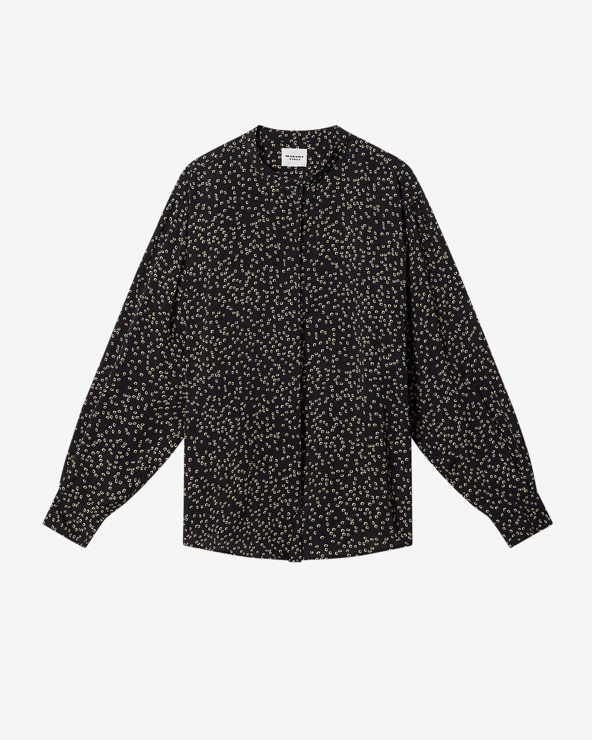 Fließende bluse catchell mit origami-print - Schwarz - Woman - 5