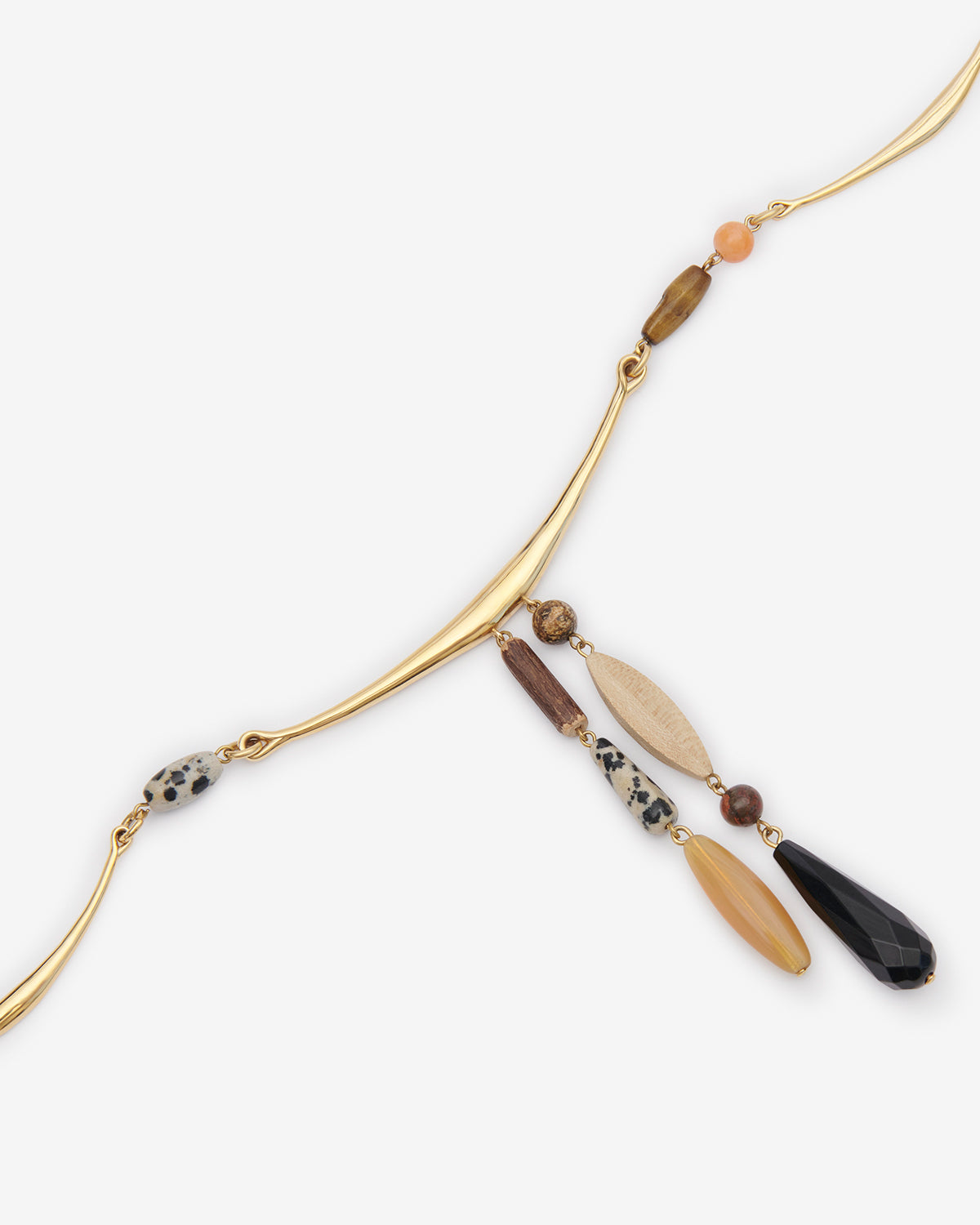 ISABEL MARANT イザベルマラン ロングネックレス ビーズ タッセル
