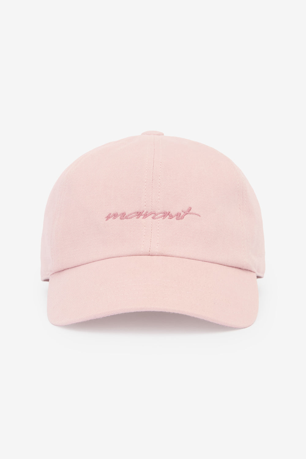 Cappellino in tela di cotone ricamata tomas - Light pink - Woman - 4