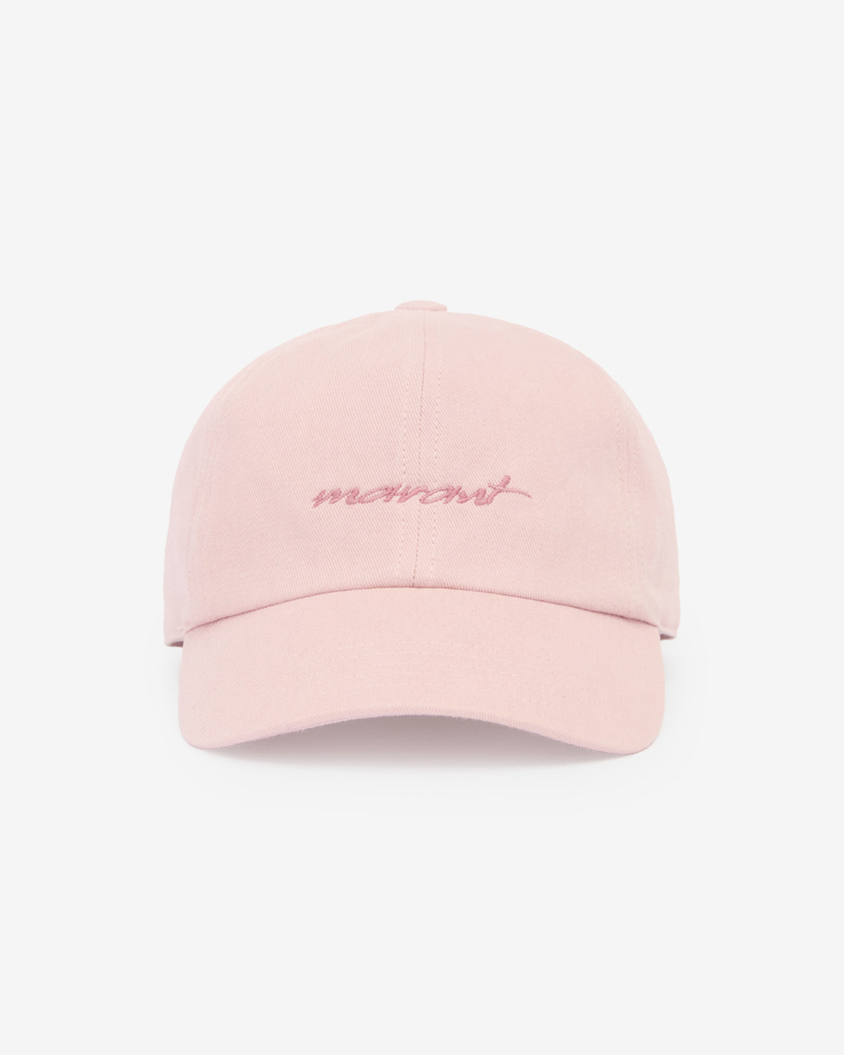 Cappellino in tela di cotone ricamata tomas - Light pink - Woman - 4