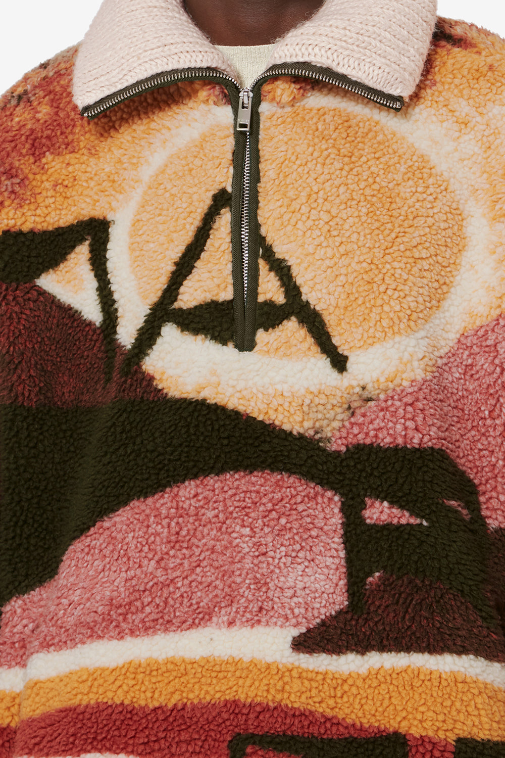 Marley 砂漠プリント入り フリースジャケット - 色とりどりの - Man - 3