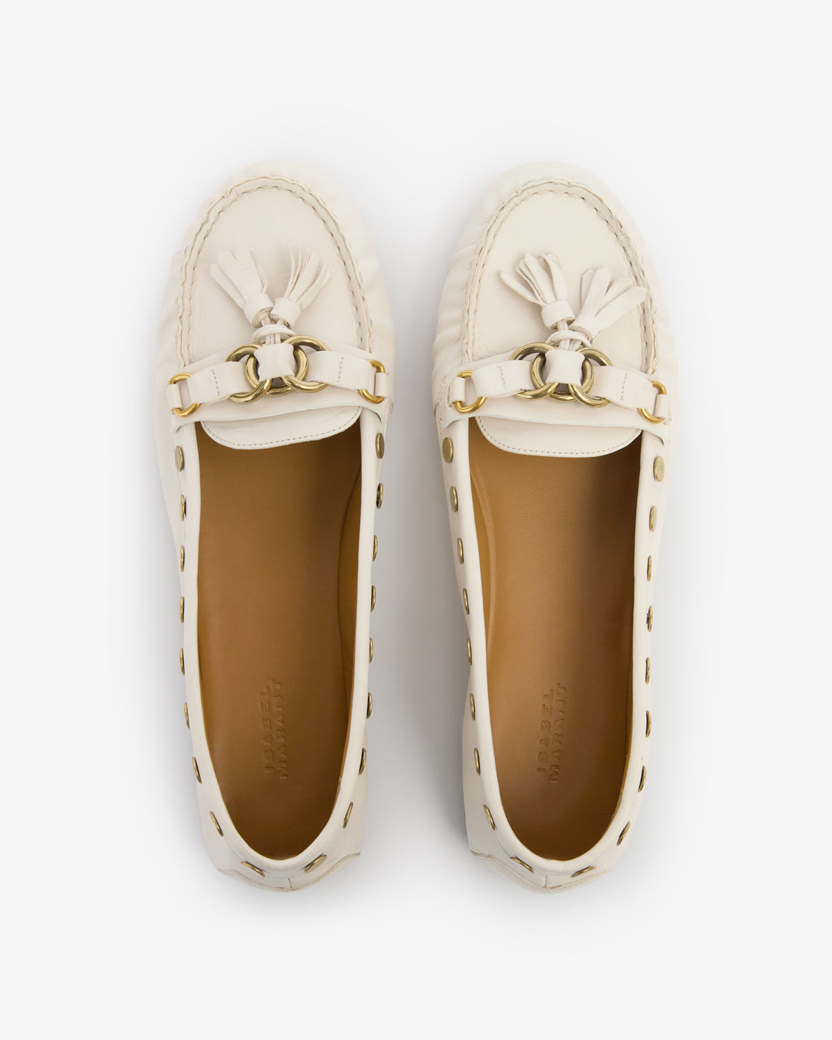 FAXEL LOAFERS Woman chalk | ISABEL MARANT Official online store