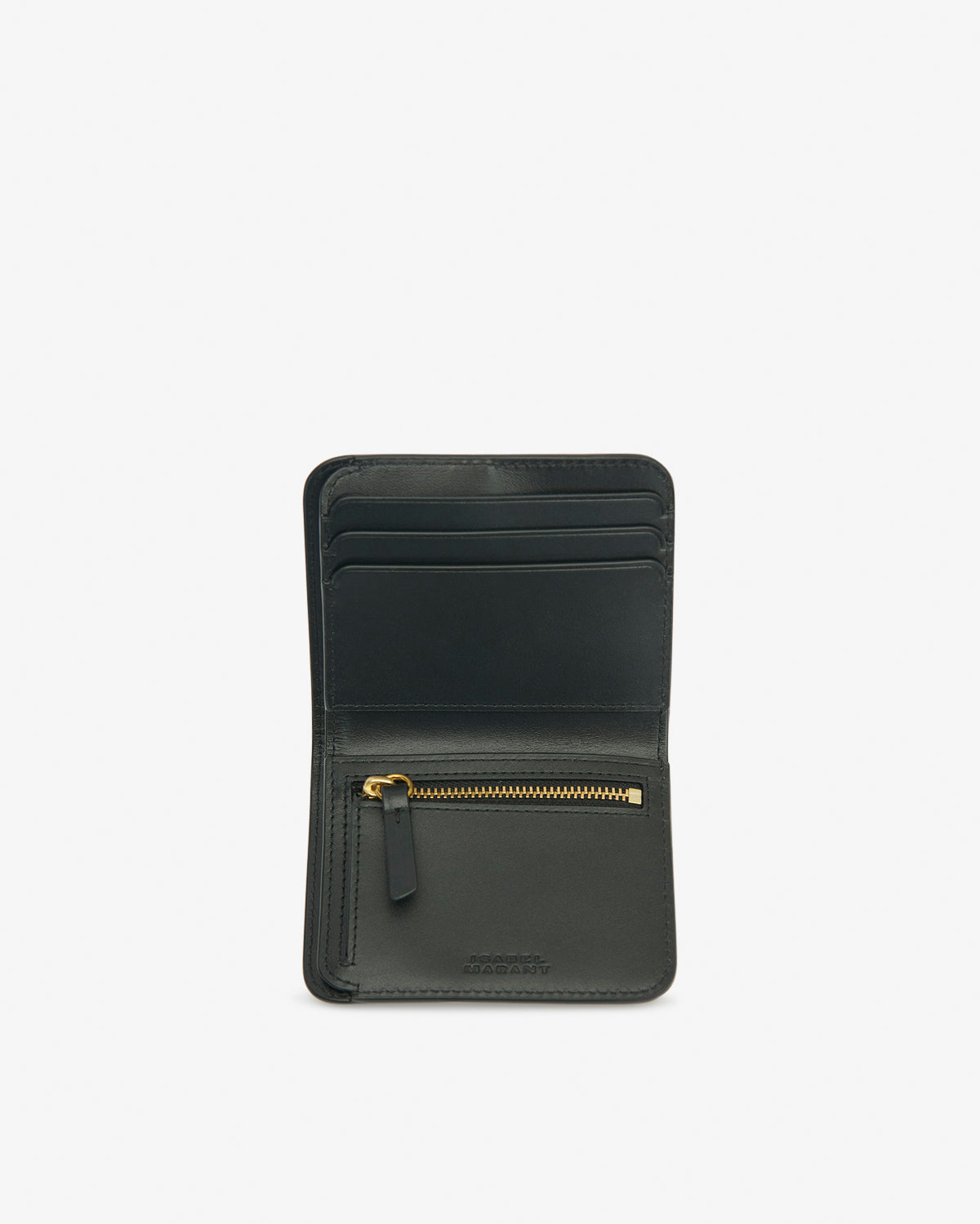 Oskan カーフレザーウォレット - 黒 - Woman - 4