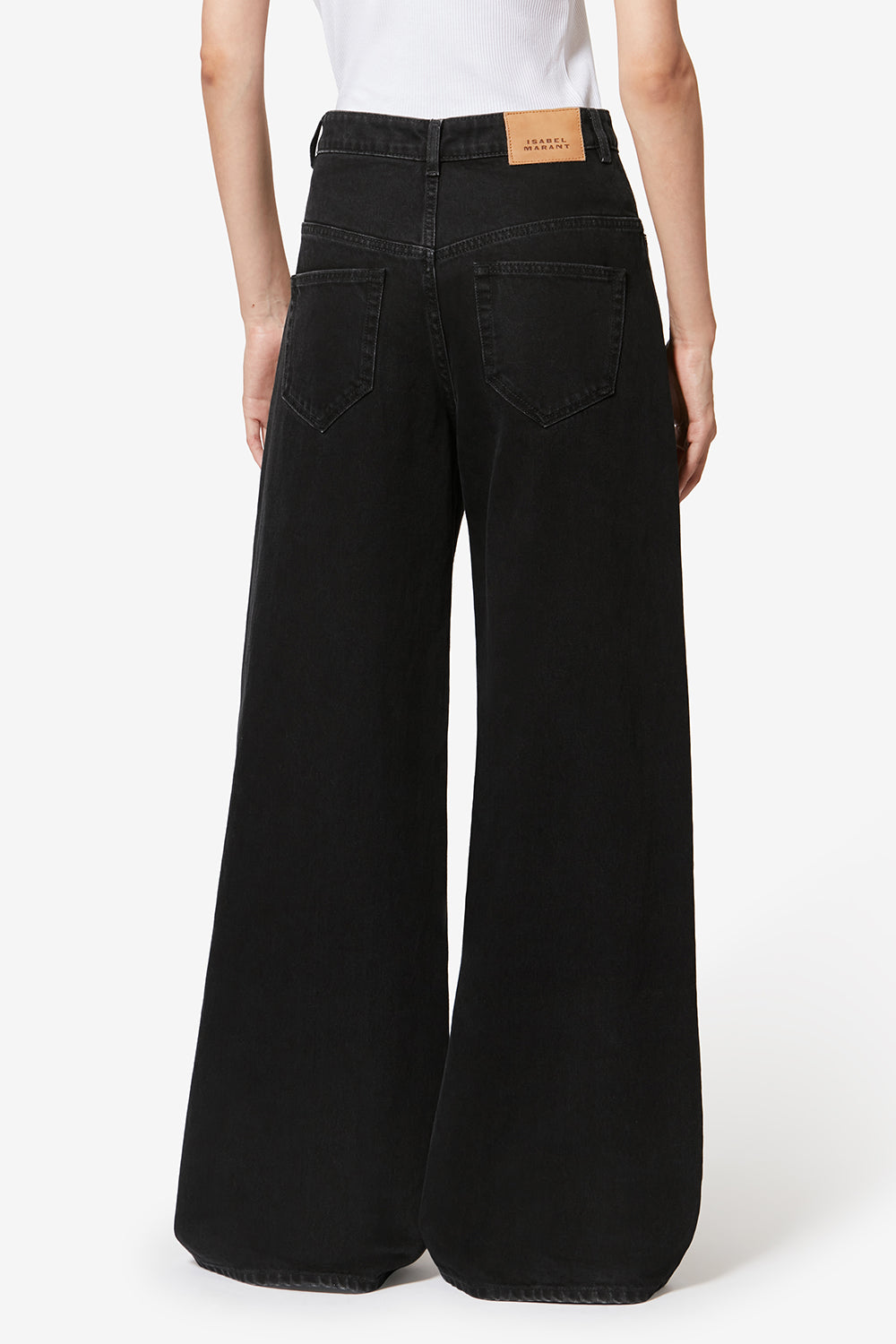 Lemony cotton pants - Black - Woman - 5