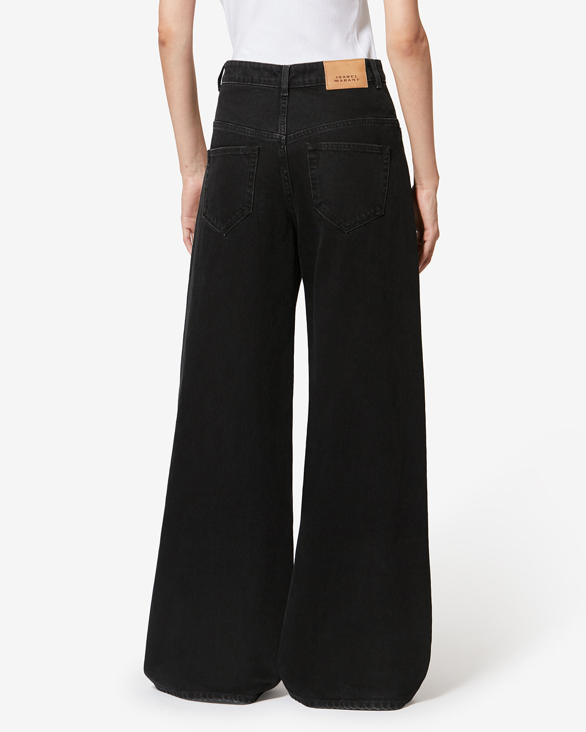 Lemony cotton pants - Black - Woman - 4