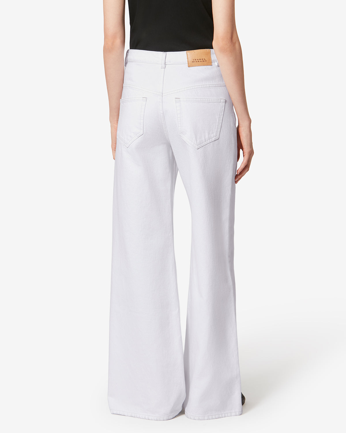 Pantalón lemony de algodón - Blanco - Woman - 4
