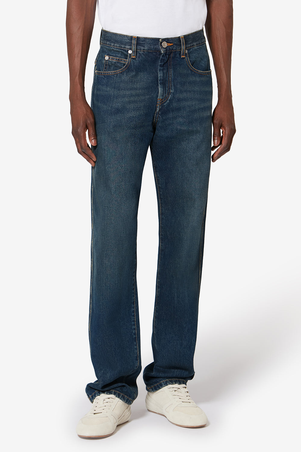 Lewys 5-pocket faded denim jeans - Blue - Man - 4