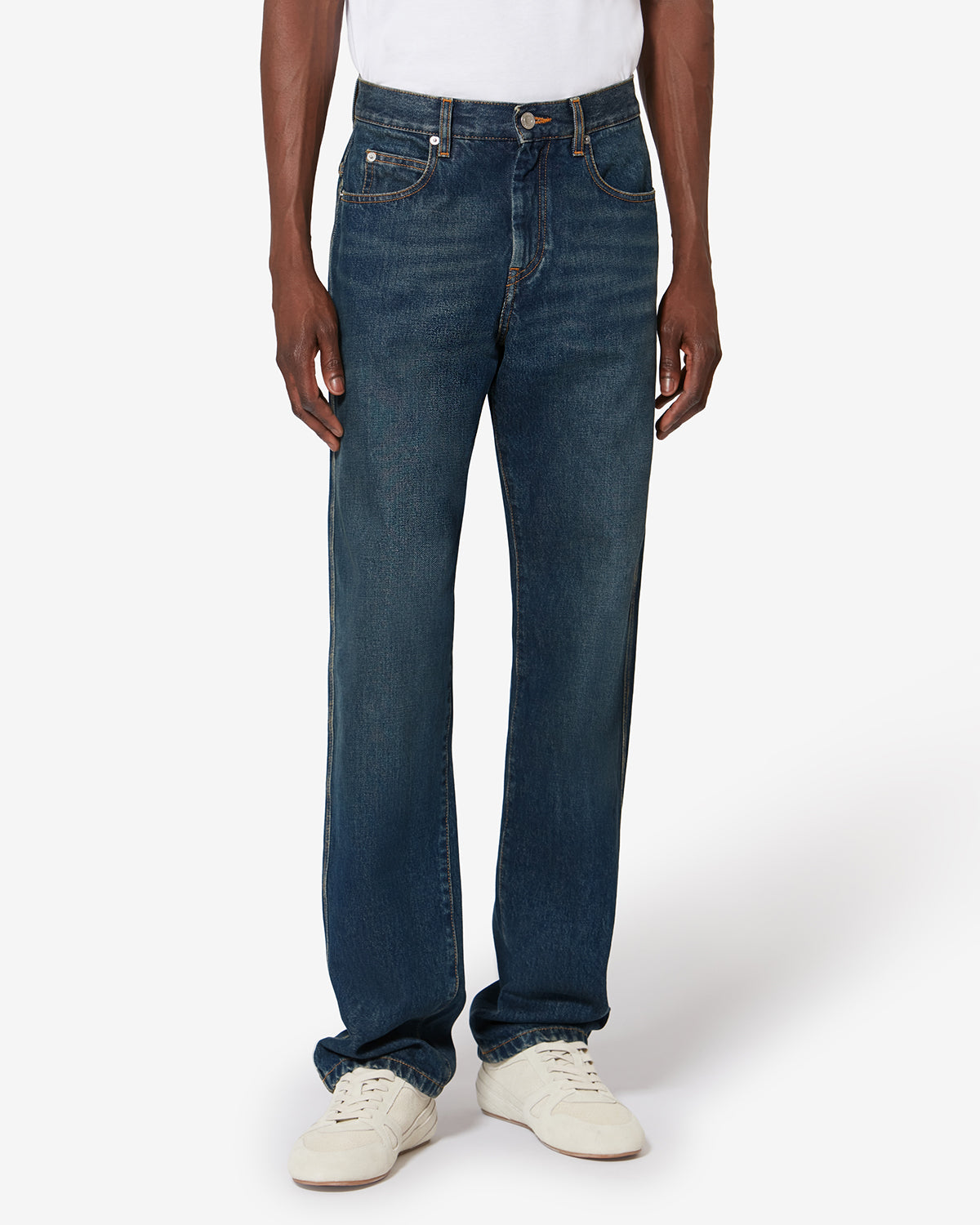 Lewys 5-pocket faded denim jeans - Blue - Man - 3